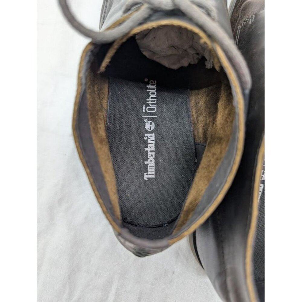 Timberland Yorkdale Chukka dark brown men's size 12 with Ortholite casual SH6 - Picture 5 of 10